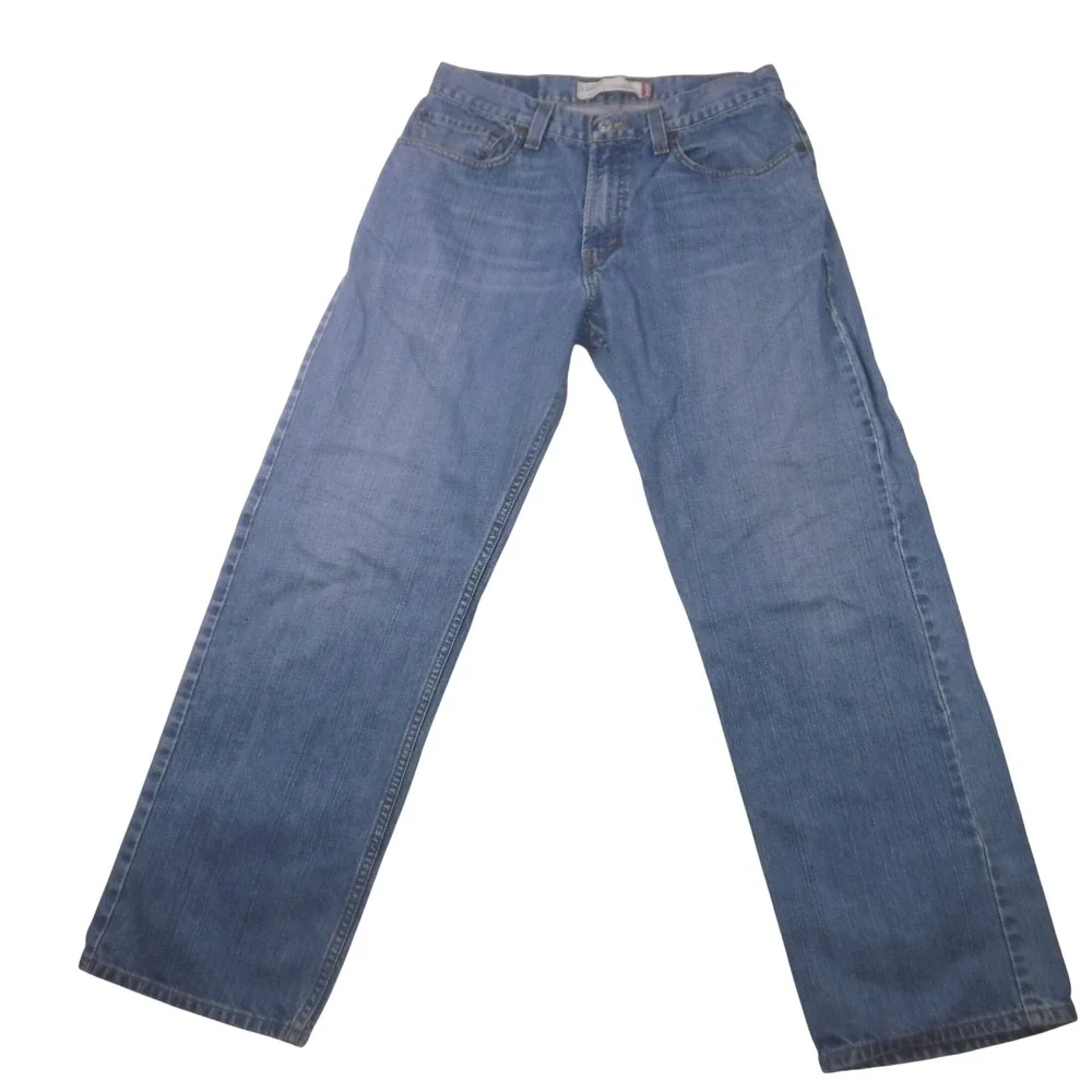 Vtg Levis 569 Loose Straight Leg Mens Jeans Blue Denim W31 L30 Relaxed Fit